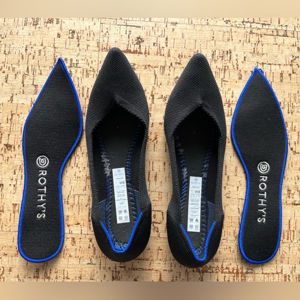 Rothy’s Original “The Point” Size 8 in Black
